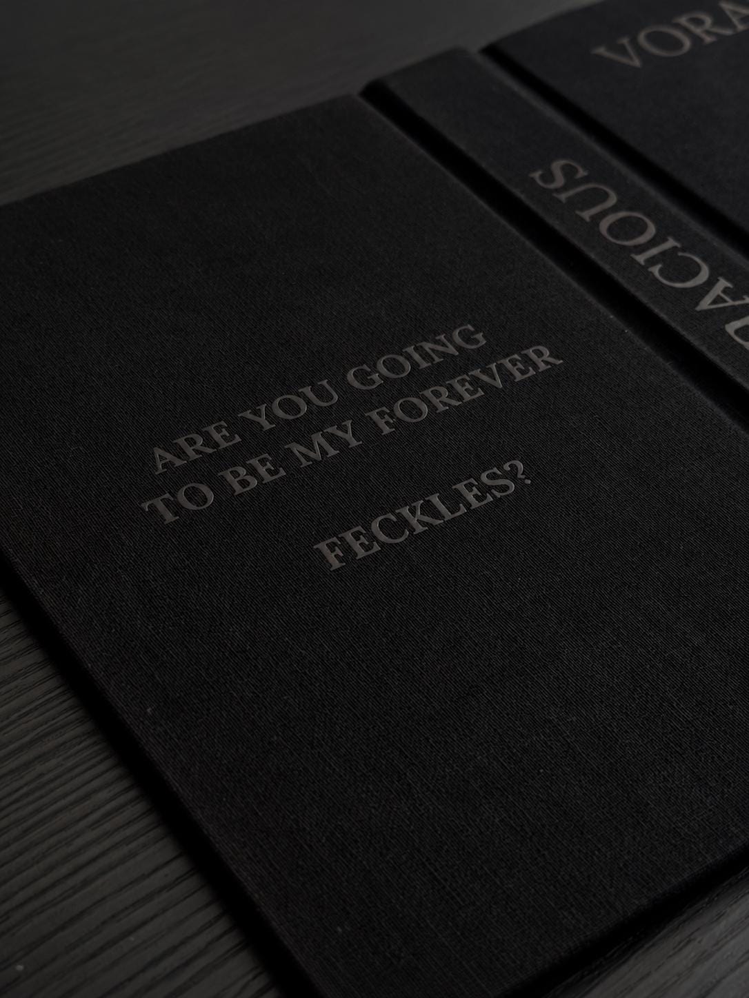 Edge of Darkness Trilogy Special Edition Rebind | Insatiable, Voracious, Restitution by Leigh Rivers | Black on Black