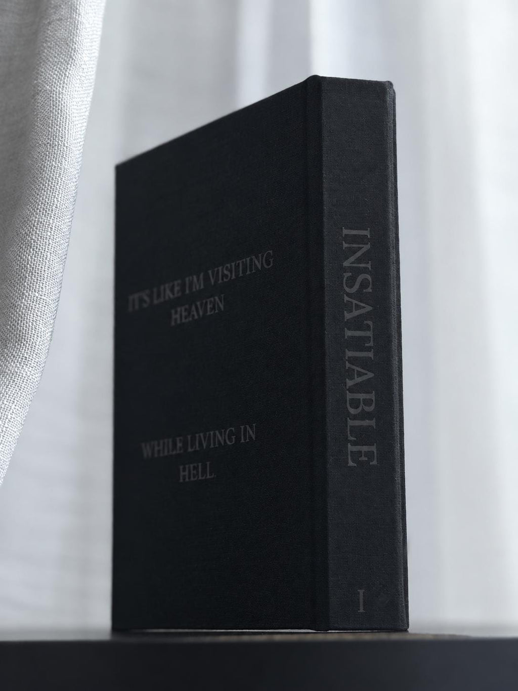Edge of Darkness Trilogy Special Edition Rebind | Insatiable, Voracious, Restitution by Leigh Rivers | Black on Black