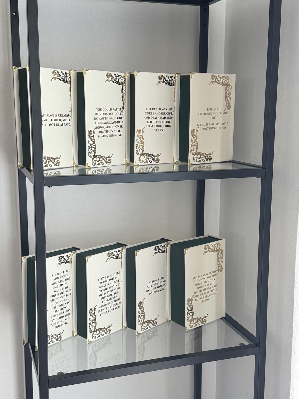 Throne of Glass Special Edition Set | Sarah J. Maas, 8 Volumes | Handmade Limited Run