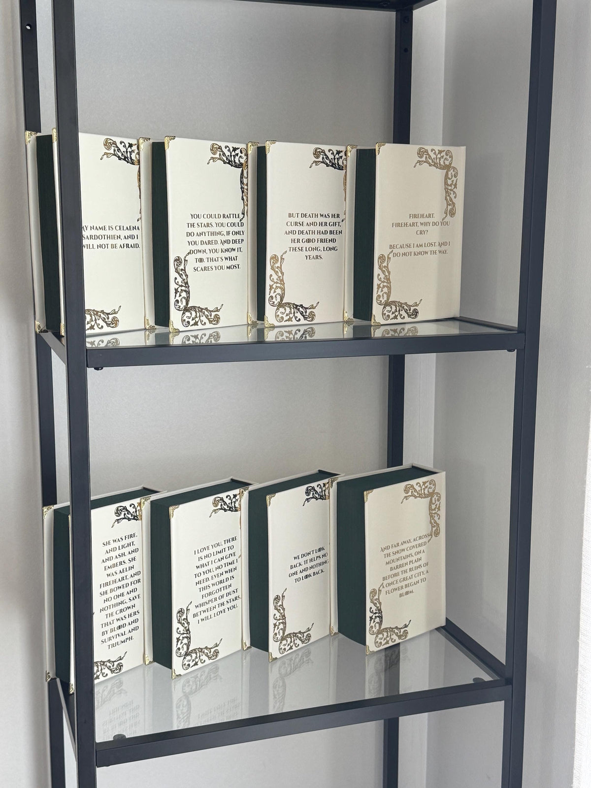 Throne of Glass Special Edition Set | Sarah J. Maas, 8 Volumes | Handmade Limited Run
